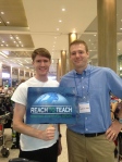 My recruiter, John from Reach to Reach, and me!