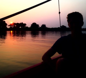 Tonle Sap sunset