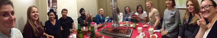 End of the Semester Dinner with my Korean class! - December