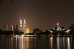 Nighttime view of the Twin Towers | Kuala Lumpur, Malaysia